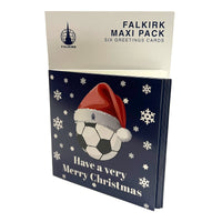 Falkirk Santa Hat Christmas Card's (Pack of 6)