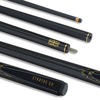 Stratus Carbon Fibre Low Deflection StrikeCore Snooker Cue (10mm Tip)