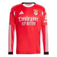 Benfica 25/26 Home L/S Football Shirt