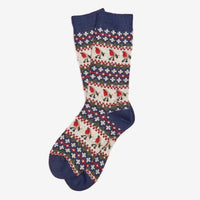 Robin Fair Isle Socks