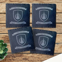 Falkirk 150th Anniversary Slate Coasters (4 Pack)