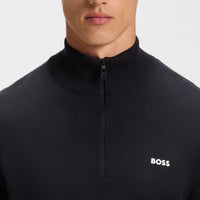 K_Ever-X Quarter Zip Neck Sweater