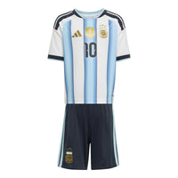 Argentina 26 Home Messi Football Mini Kit