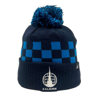 Falkirk Chequered Bobble Hat