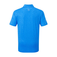 Painted Floral Lisle Golf Shirt JNR