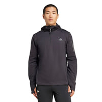 Own The Run Winterized Hooded 1/2 Zip Jacket
