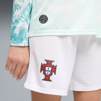 Portugal 26 Away Football Shorts Jnr