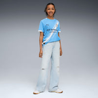 Man City 25/26 Home Football Shirt Jnr