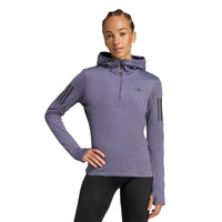 Own The Run Winterized Hooded 1/2 Zip Jacket - Womens