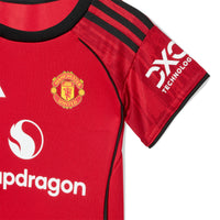 Man Utd 25/26 Home Baby Football Kit