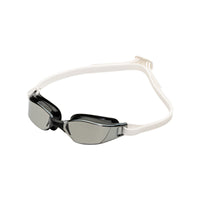 Aquasphere Xceed Black/White Swim Goggles (Mirrored Silver)