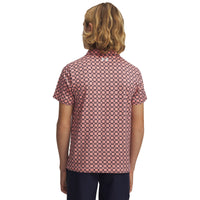 UA Matchplay Printed Golf Polo Junior