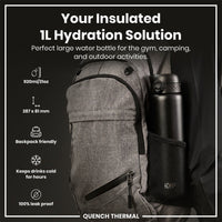 Insulated Steel Water Bottle (920ml)