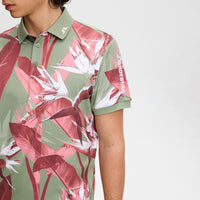 Tour Tech Print Golf Polo Shirt