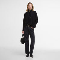 Lola Half-Zipped Knitted Jumper Womens