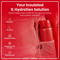 Insulated Steel Water Bottle (920ml)