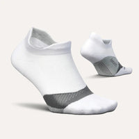 Elite Light Cushion No Show Tab Running Socks