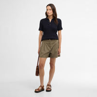 Hartland Knitted Polo Shirt Womens
