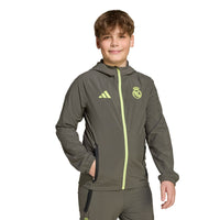Real Madrid 25/26 Football Travel Jacket Jnr