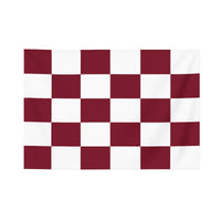 Chequered Football Flag