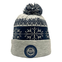 Partick Thistle Snowflake Bobble Hat