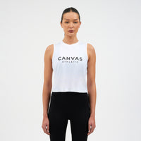 Technical Cropped Tank Women's