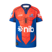 Blues Spiderman Rugby Shirt Jnr