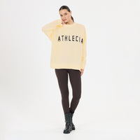 Women's Lyda Knitted Crew Neck Sweatshirt