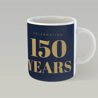 Falkirk 150th Anniversary Badge Mug