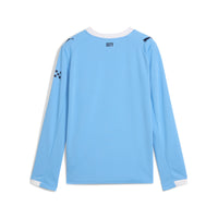 Man City 25/26 Home L/S Football Shirt Jnr