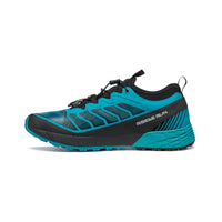 Ribelle Run premium quality running shoes from Scarpa. Black & azure in colour