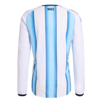 Argentina 26 Home Authentic L/S Football Shirt