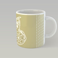 Falkirk Away Highlander Badge Mug