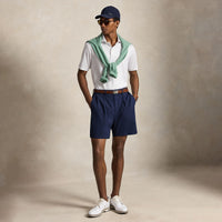 RLX Tailored Fit Performance Elevated Printed Jersey Polo Shirt