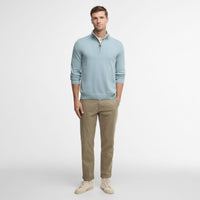 Lingwood Compact Cotton Half Zip Sweater