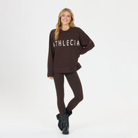 Women's Lyda Knitted Crew Neck Sweatshirt