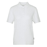 Hartland Knitted Polo Jumper Womens