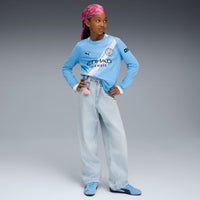 Man City 25/26 Home L/S Football Shirt Jnr