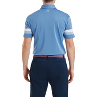 Sleeve Stripe Pique Polo Shirt