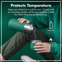 Luma Insulated Steel Water Bottle (700ml)