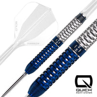 Geo 01 Parallel 90% Quick Point Darts - Steel Tip Darts
