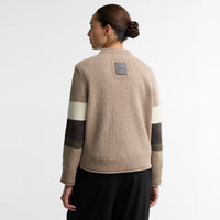 Wrenwood Striped Wool Crewn Neck Jumper - Women's