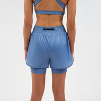 2 in 1 Functional Rip Stop Running Shorts Women's