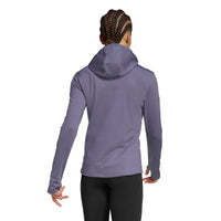 Own The Run Winterized Hooded 1/2 Zip Jacket - Womens