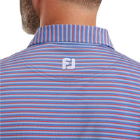 Shadow Stripe Lisle Polo Shirt