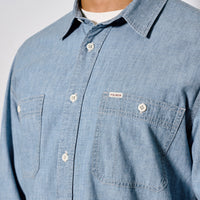 Chambray CPO Cotton Shirt