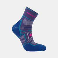 Twin Skin Anklet Med Running Socks