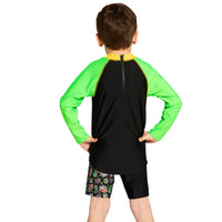 Finzilla Long Sleeve Zipped Sun Top