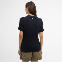 Hartland Knitted Polo Shirt Womens
