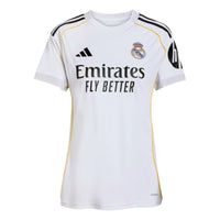 Real Madrid 25/26 Home Football Shirt Women's